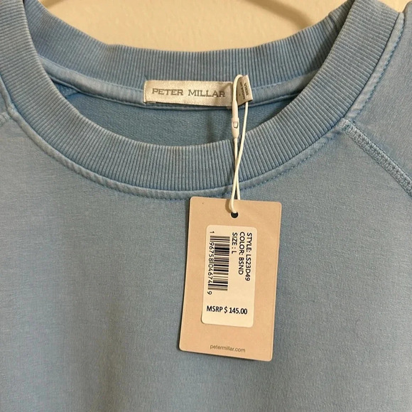 NWT Peter Millar Women’s Long Sleeve Sweatshirt Dress - Picture 3 of 4